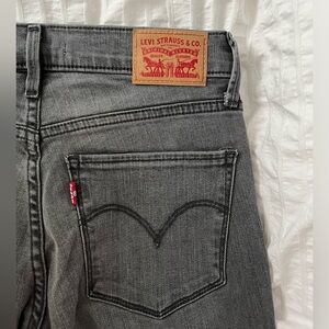 LEVI’S 311 Light Wash Black Skinny Jeans Size 26